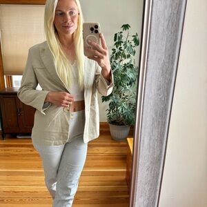 Princess Polly tan blazer